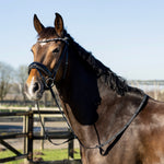 zwart hoofdstel met glitters