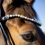 hoofdstel zwart met wit